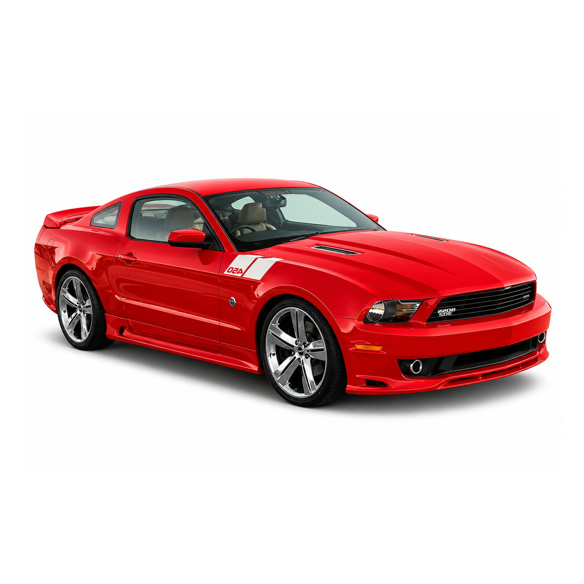 VIDRIO-PUERTA FORD MUSTANG 2005-2014